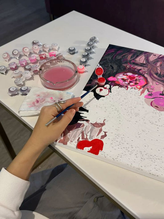 Step-by-step guide: What to expect from your first paint by numbers kit